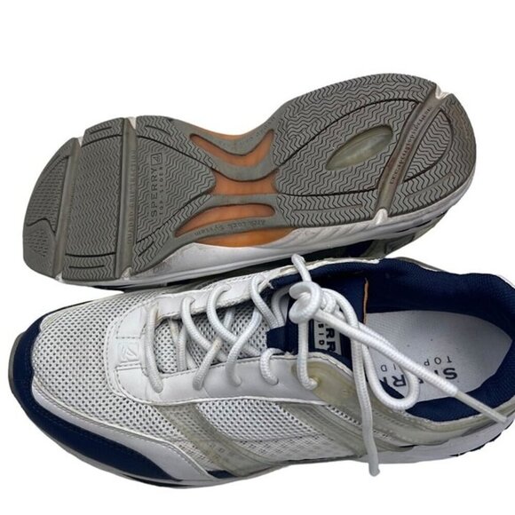 Sperry Men's SZ 9.5W Top-Slider Arch Lock Boat Dad Sneakers Shoe Retro Comfort - Picture 7 of 11